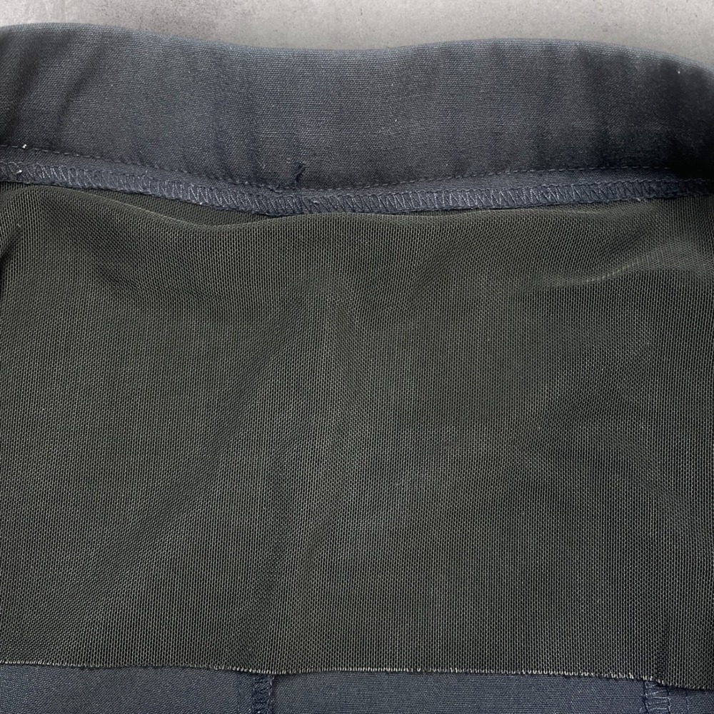 Dana Buchman Navy Blue Straight Leg Dress Pants Womens Size 12 Stretch Trousers - Picture 4 of 6